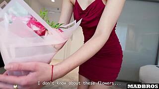 Ever wonder how a big ass French teen lets me pound her rough and cum twice for sister's flowers?