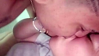 colombian babysitter begs don't make noise or they'll hear us fucking in the shower