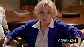 Busty Dee Williams Double Penetrated By Students!