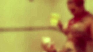 Blonde babes drink piss everywhere as gift from harley heart