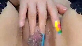 Rabbitquicky's Squirting Machine Blonde Bombshell Gushes from Toy Play