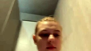 teen pounds fat pussy extreme in public gym hardcore