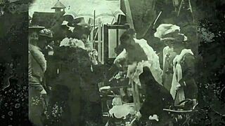 Step into vintage hairy group pussy orgies from retro era