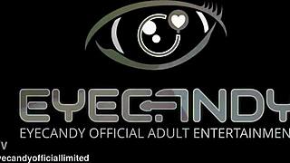 naughty brunette babe flashes her natural small tits and pussy from sports car top down outdoors