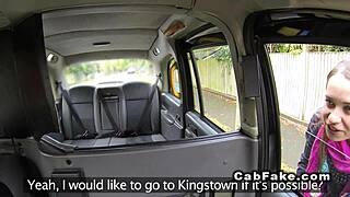 Young Babe Heart Racing from Anal Banging in Fake Taxi POV Rimjob