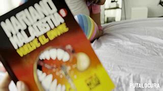 torbe gifts book to tattooed redhead silvia onfire who thanks with wet pussy ride.