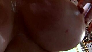 cum-drenched big tits milf sucks cock and teases banging curves