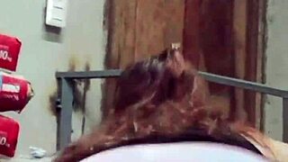 wanna see this big ass mature whore's panties marking her fat cheeks?