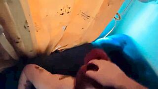 Thick curvy latina homemade blowjob slurps massive cock deep.