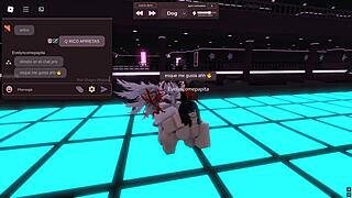 Holy shit, Evelyn's massive hardcore detonation explodes in sexy Roblox prostitution!