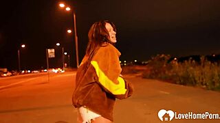 girlfriend teases big cock suck in public pov spot