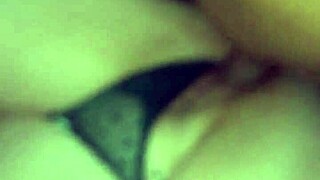 Chubby slut Resa takes master's creampie pussy pounding