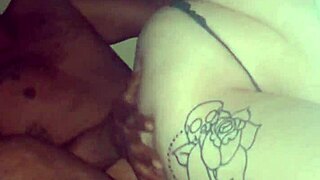 Chubby slut Resa takes master's creampie pussy pounding