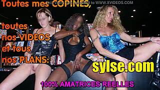 our mature french lesbian teacher friends toy outdoors then exhib in sexshop voyeur style