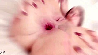 Victoria Voxxx takes brutal 4on1 DAP gaping her virgin asshole raw