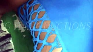 damn ghetto slut lil shorty gh bent over takin' rough dick with cum drippin' everywhere