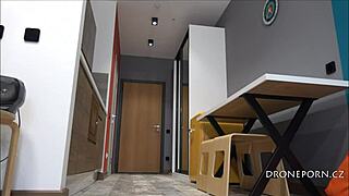 Skinny Czech teen sneaks nude selfies on hidden beach cam