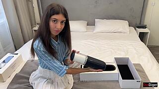 damn this new svakom alex neo 2 toy jerked me off to a massive outdoor cumshot explosion