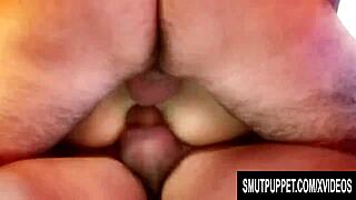 oh the thrill as milf sarah twain takes double penetration in both tight holes