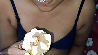 desi gujju bhabhi's icy blowjob on teacher's huge cock melts you?