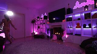 sexy cam girl's big tits bounce wild while she rubs to explosion! 💋🔥