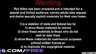 Barefoot brunette pornstar hogtied gagged choked in rope bondage