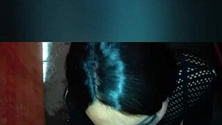 Cliente satisfeito filmou meu rosto safado chupando ele todo