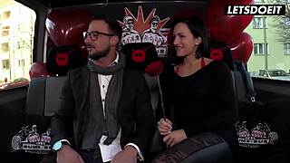 german babe lured into valentines backseat pounding by stranger