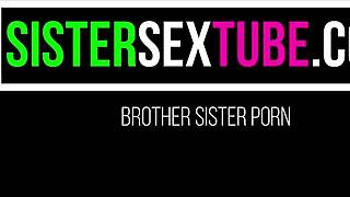 Step Sister Rides Step Brother Like A Total Pro!