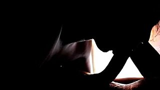 european wife gives romantic candlelit deepthroat at squirting party