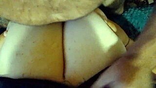 busty mature italian with big natural tits gives epic monster cock titty fuck.