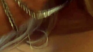 Watch curvy blonde madame cum hard from slave's tongue 😩💦