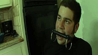 Mimi Allen Caresses Her Sexy Body While Handjobbing Monster Cock To Orgasm