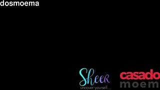 blonde brazilian hotwife milks old black bull three times ends in mouth cumshot