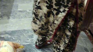 Maid's sloppy deep blowjob stirs hidden bedroom urges