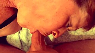 GRANNY CATWOMAN SUCKS BATMAN CLOSE UP IN FISHNETS! bbw cougar deepthroats moaning hardcore cosplay corset heels