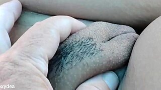 SEXYDEA SEDUCES WITH BEACH BLOWJOB BIG COCK OUTDOOR. naughty public ass worship feet spreading pov monster cock