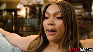 Huge Tits Black Lesbian Fucks Caught Masturbating Babe Hardcore