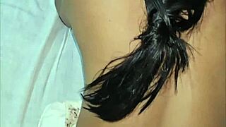 i can't believe how tight my lima girlfriend's little pussy feels in our first porn vid