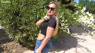 Geheime Creampie Urlaubs Hobbynutte Fickt Touristen Doggystyle Und Nimmt Monster Schwanz Tief Auf