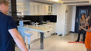 asian ladyboy legacy dominates crossdressing bitch with big cock anal