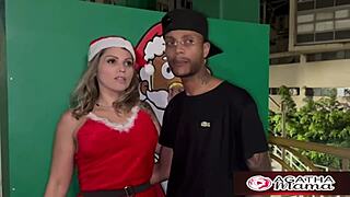 agatha mama brazilian milf fucks street santa noel raw cum tits explosion free