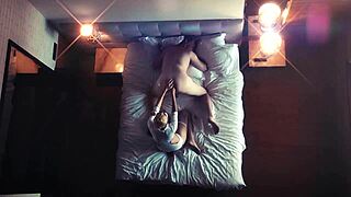 hidden cam catches skinny wife mistress fisting her moaning slave in kinky femdom fantasy.