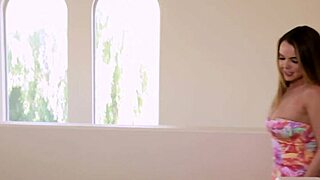 Realtor chokes on cock before rough deepthroat cumshot