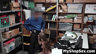 lp officer bends over crying shop teen whores for tight pussy doggystyle lesson 💦😈