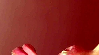 cheating wife gags on cock swallows cum in tearful closeup.