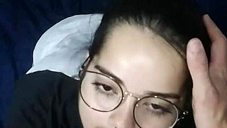 beyond cute looks this brunette deepthroats sloppy with perfect hot assets