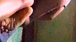 Coworker rams penis deep in addicted vagina every hour