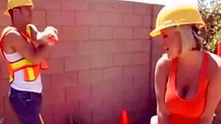 who's blonde big tits babe for titty fuck action?