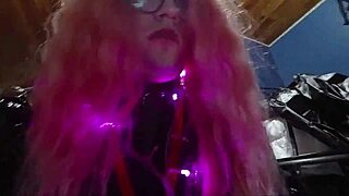 Sub Takes Control with Boots and Dildo Tease